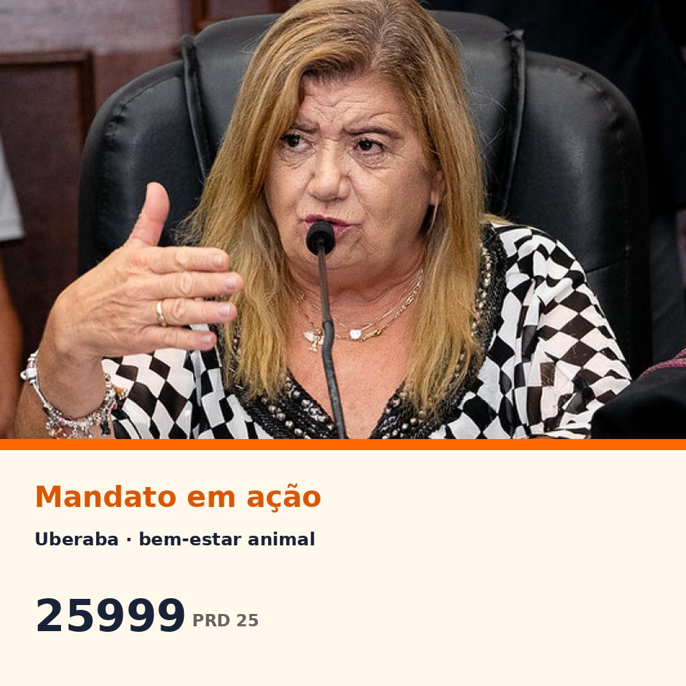 Denise da Supra — mandato em Uberaba
