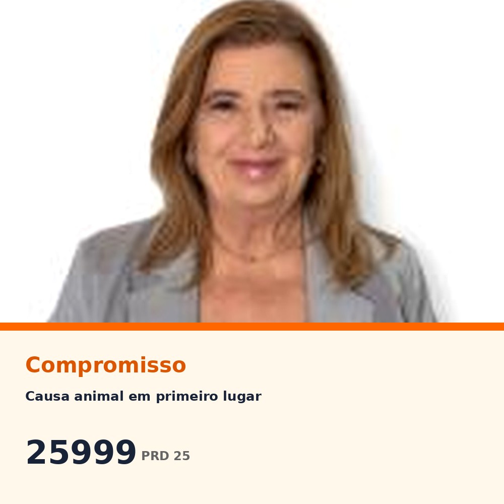 Card digital de propostas da campanha